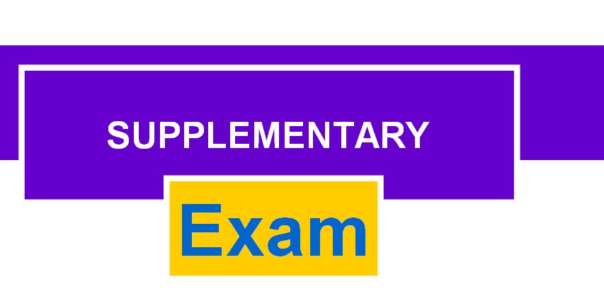 Supplement Exam