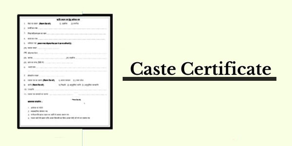How long does it take to receive the Caste Certificate