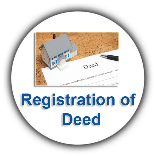 Manage the registration of deeds and supervise the process. 