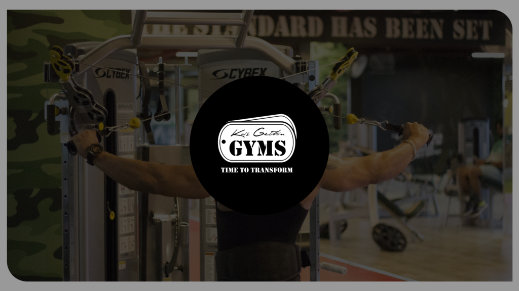 Kris Gethin Gyms logo