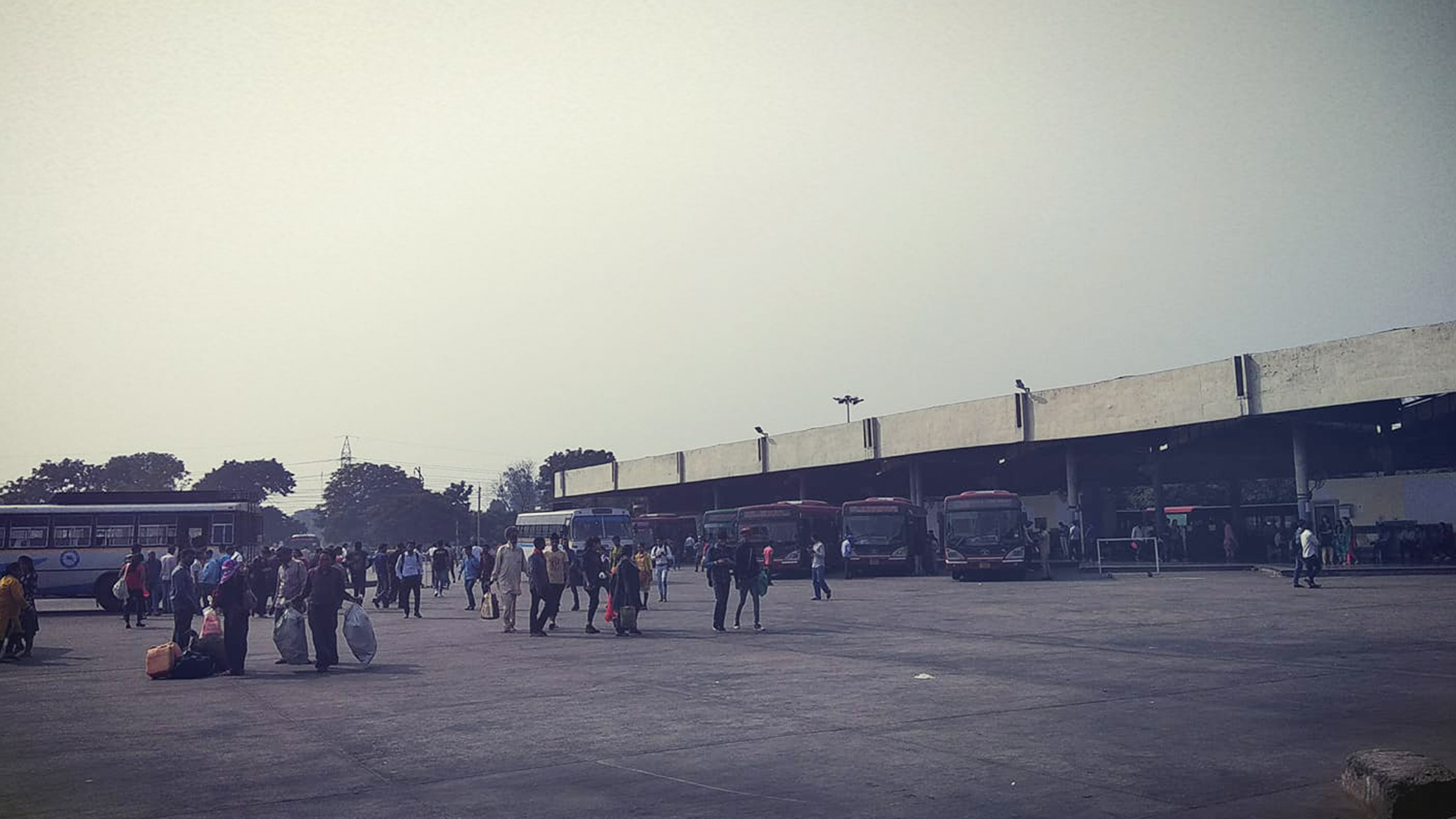 Bus Stand of Mohali for taking a bus to cover Mohali Chandigarh Distance