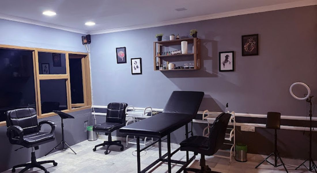 Greyart Tattoo Studio, one of the Mohali's many tattoo shops 