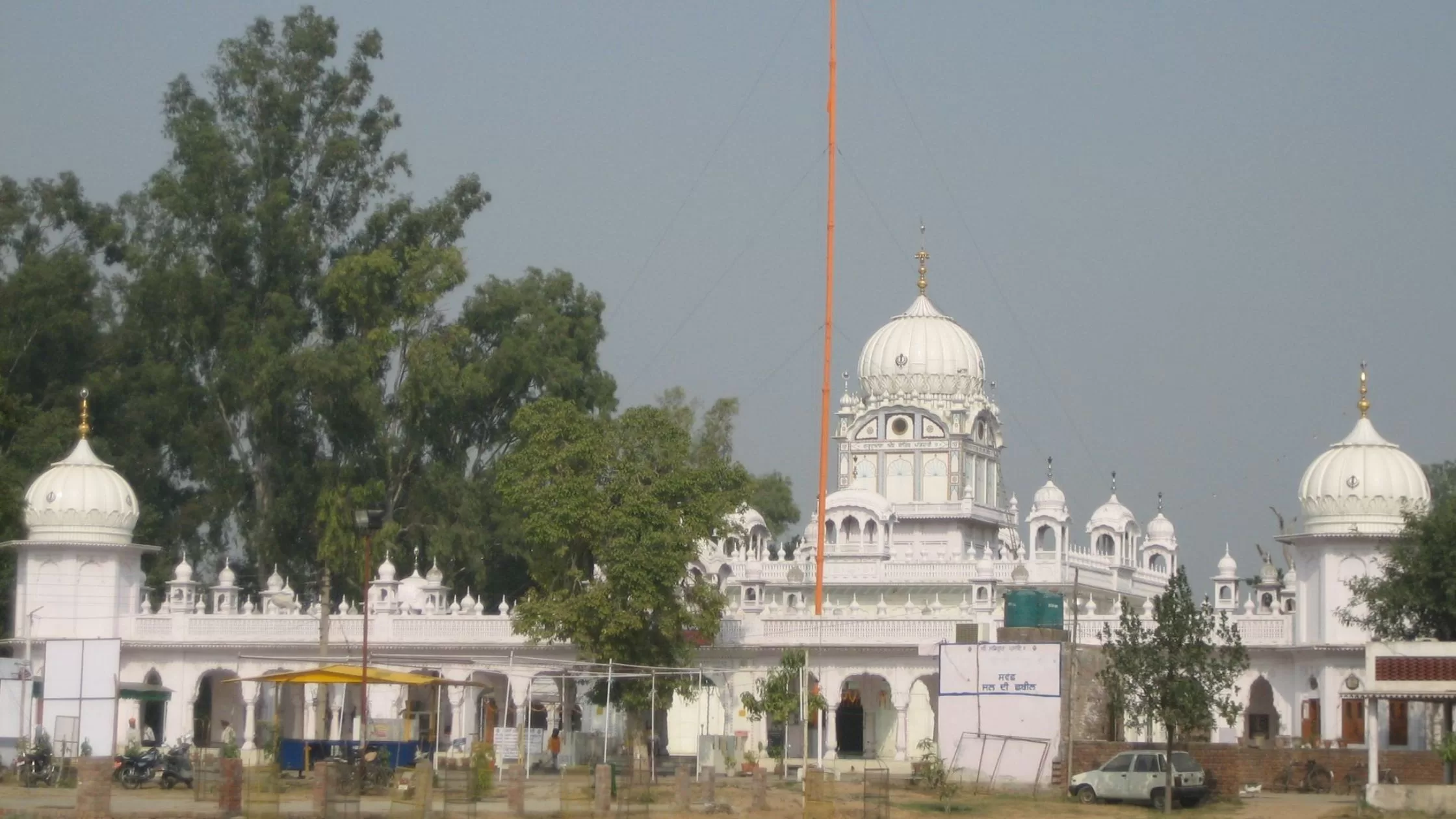 A day view of Gurudwara Shri Amb Sahib.