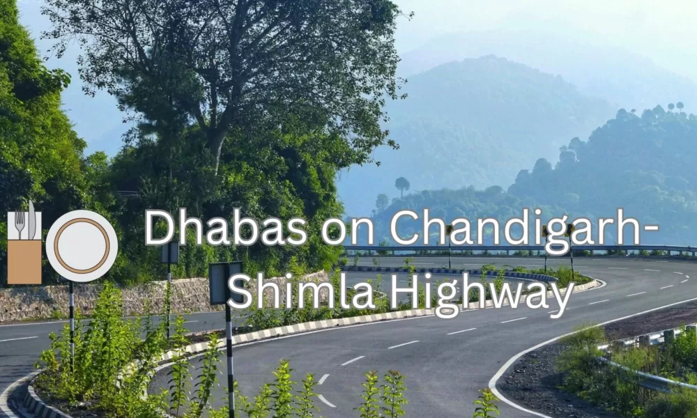 Chandigarh -Shimla Highway Road