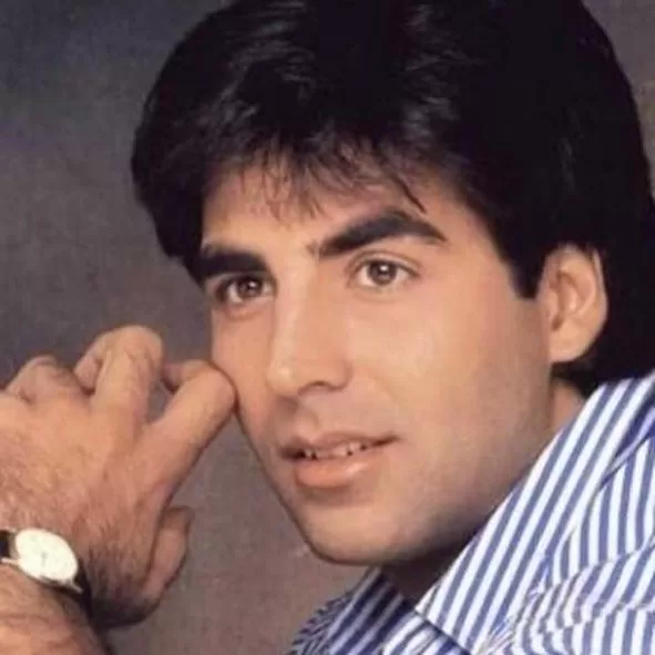 An old picture of Akshay Kumar