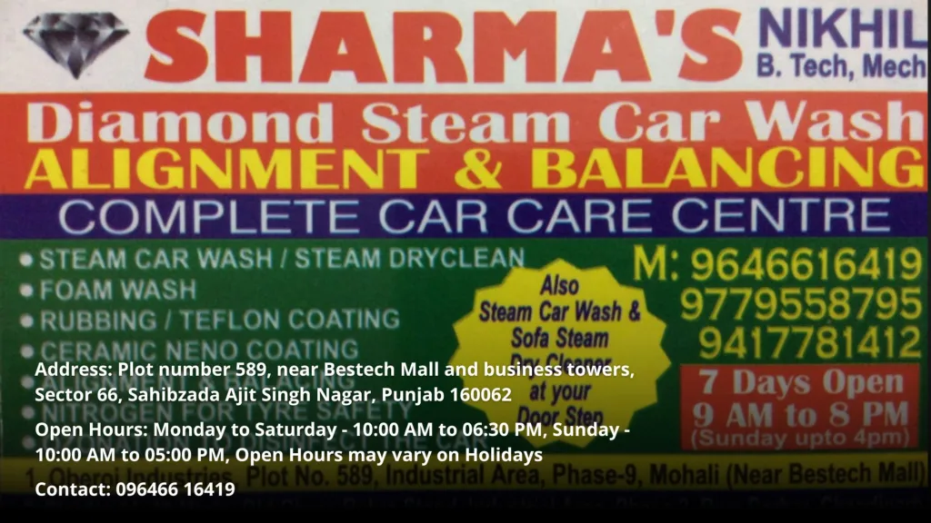 Sharma Diamond Steam Car Wash