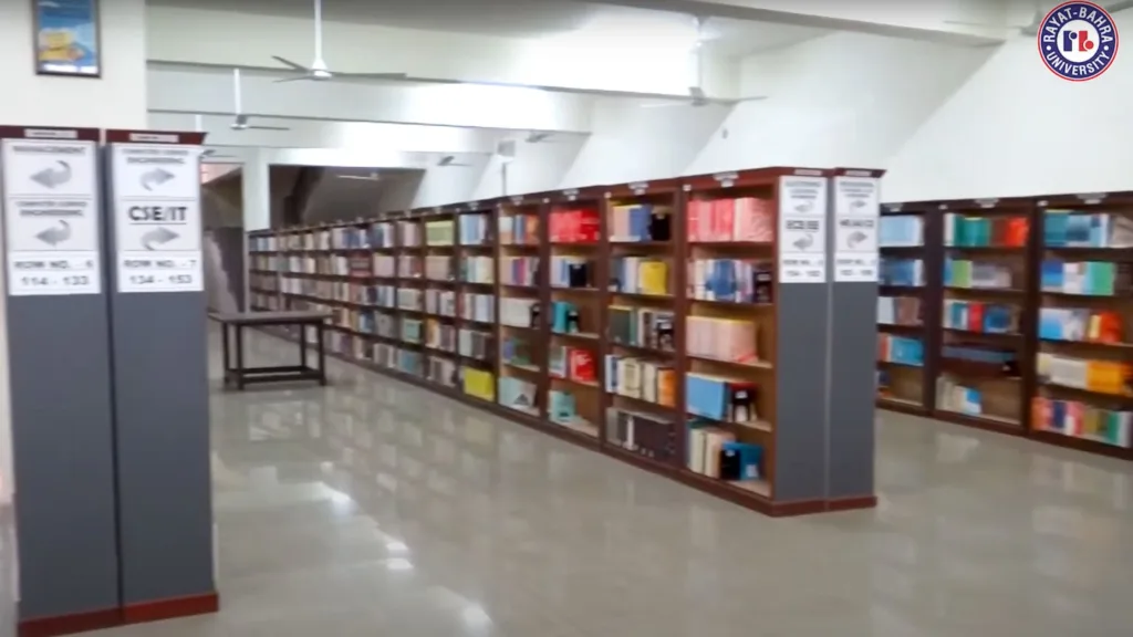 library view of Rayat Bahra University.