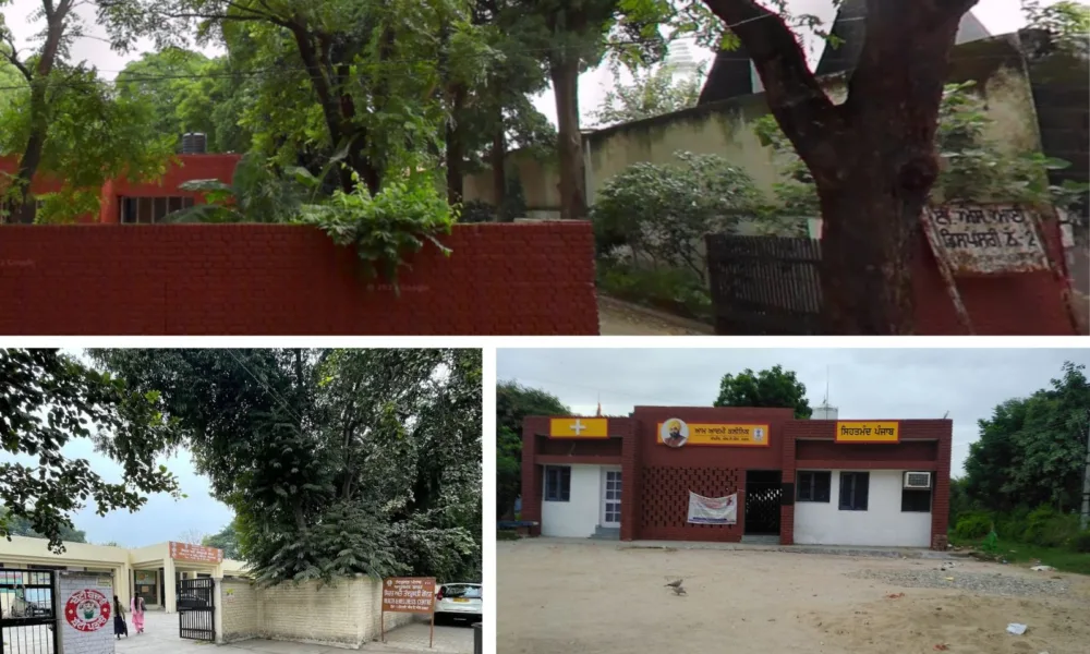 Collage of dispensaries in Mohali