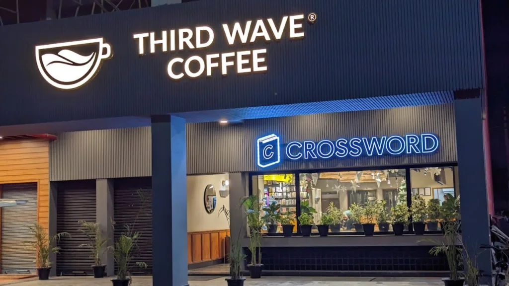 Outside view of Third Wave coffee