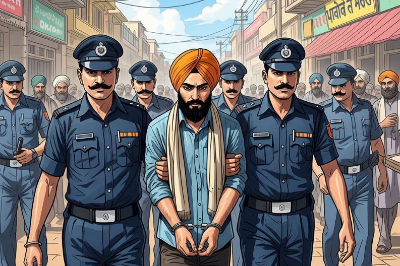 Babbar Khalsa Terrorist Arrested in Punjab for Grenade Attack