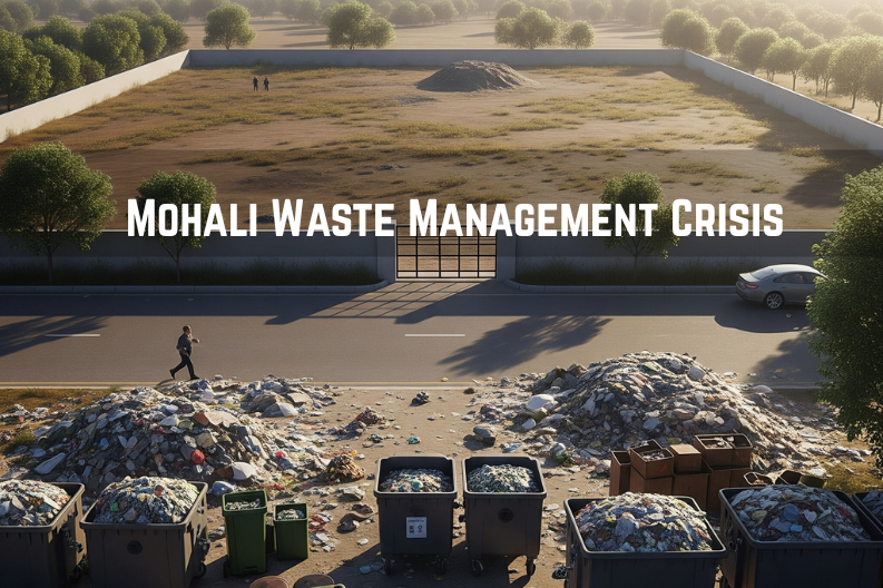 Mohali Waste Management Crisis Deepens as Samgauli Project