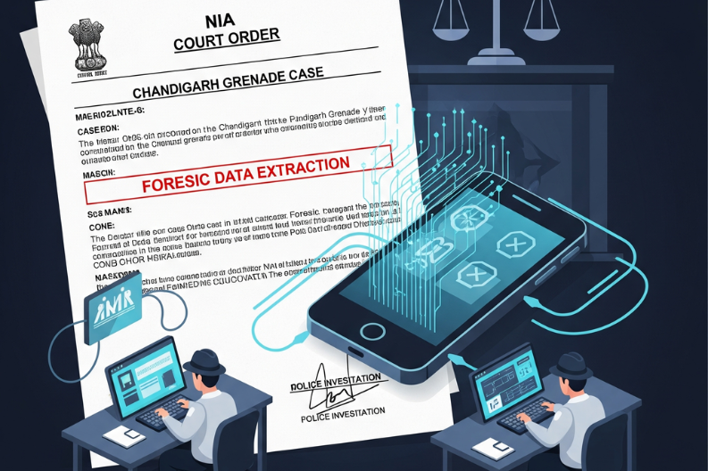NIA Court Orders DITAC Data in Chandigarh Grenade Case