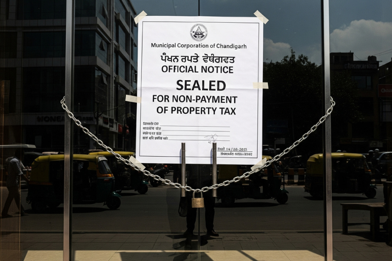 Property Tax Evasion in Chandigarh Prompts Urgent Civic Action