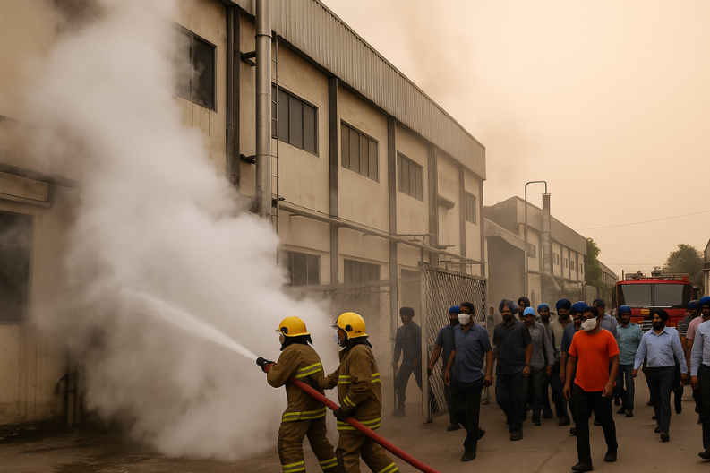 Ammonia Leak at Jalandhar Factory Leads to Safe Evacuation