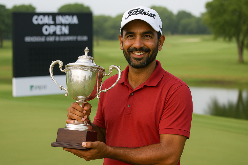 Angad Cheema Shines Again, Wins PGTI Title in Ahmedabad