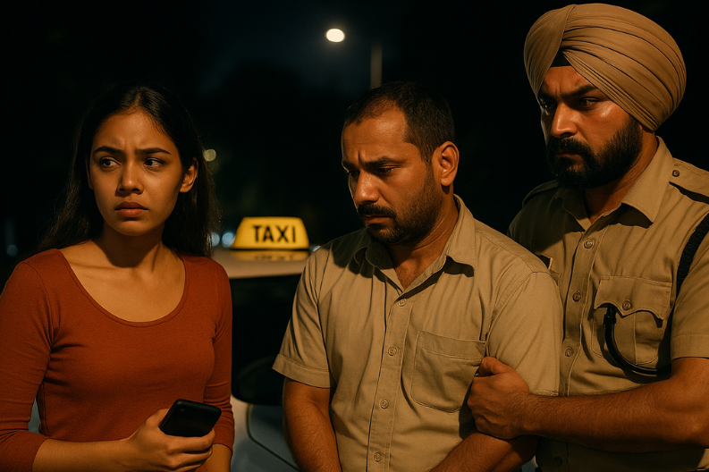 Cab Driver Arrested in Mohali for Harassment and Theft
