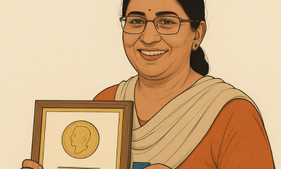 Chandigarh Teacher Parveen Kumari Honored with National Award