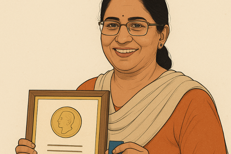 Chandigarh Teacher Parveen Kumari Honored with National Award