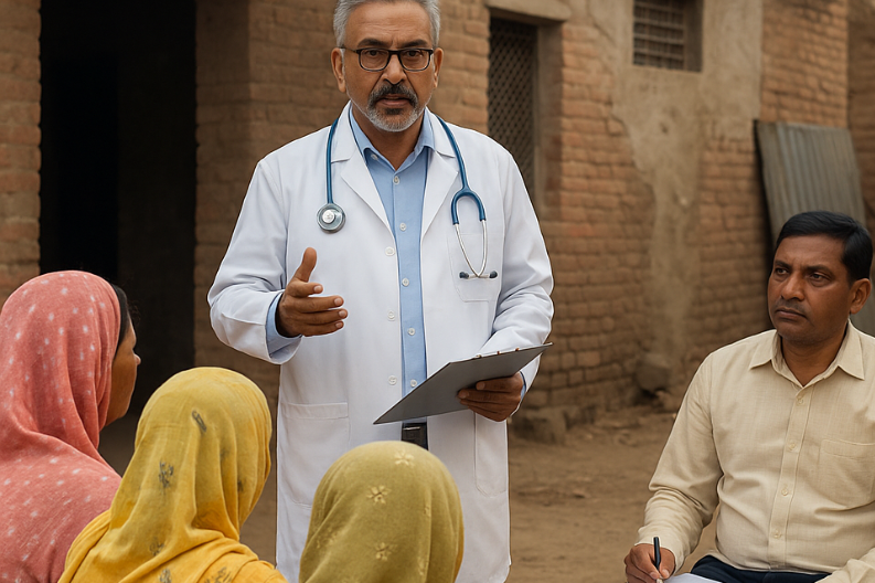 Dr. Balbir Launches Important Mental Health Project in Villages