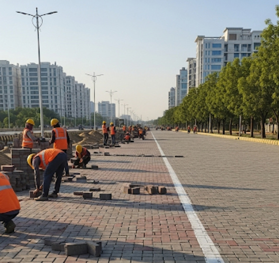Haryana CM Announces New Paver Block Roads in Panchkula