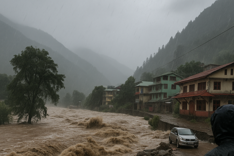 Himachal Faces Flooding: Many Affected as Rain Wreaks Havoc