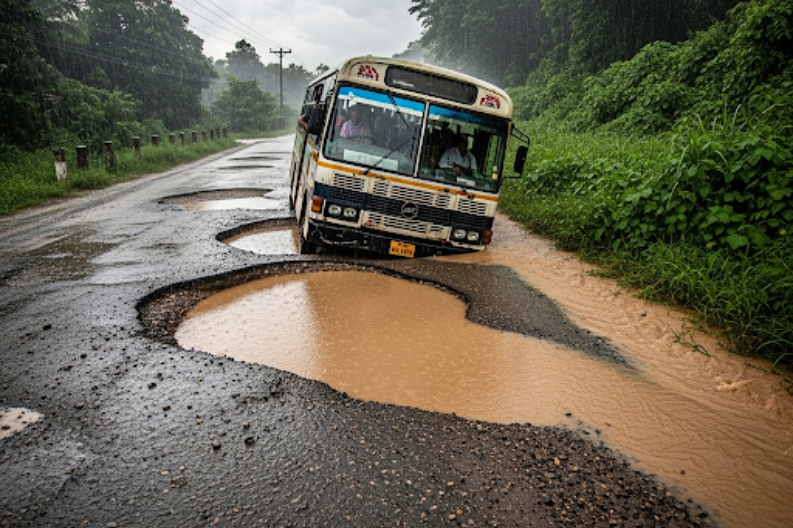 Kharar-Landran Road: A Dangerous Route for Travelers
