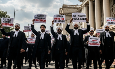 Ludhiana Lawyers Protest After Threat to Advocate