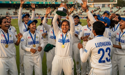 Ludhiana Women’s Cricket Team Wins State Trophy