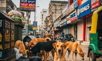 Mohali Faces Stray Dog Crisis with Over 20k Dogs & No Shelters