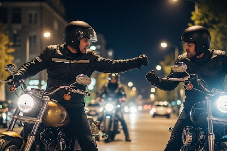 Motorcyclist and Friend Stabbed in Chandigarh Road Rage Incident