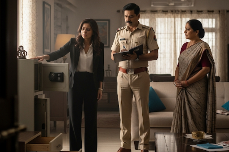 NRI Woman Claims Gold & Money Were Stolen by Domestic Help