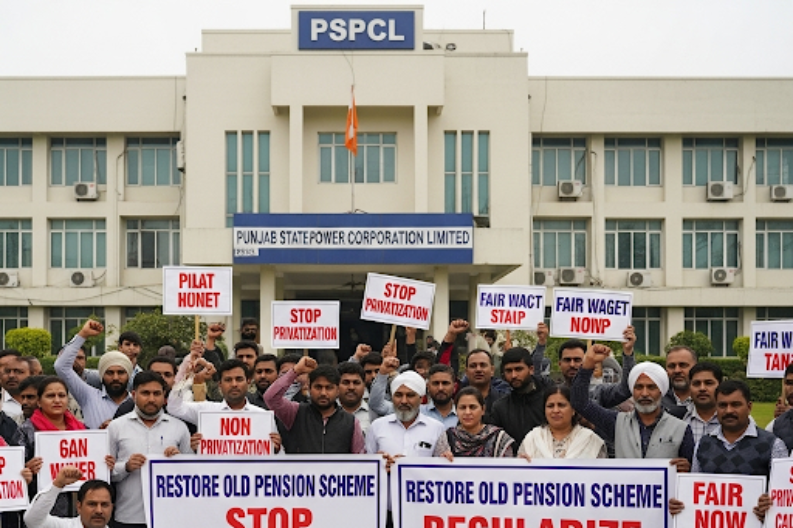 PSPCL Workers Plan Mass Leave Protest Due to Unmet Demands