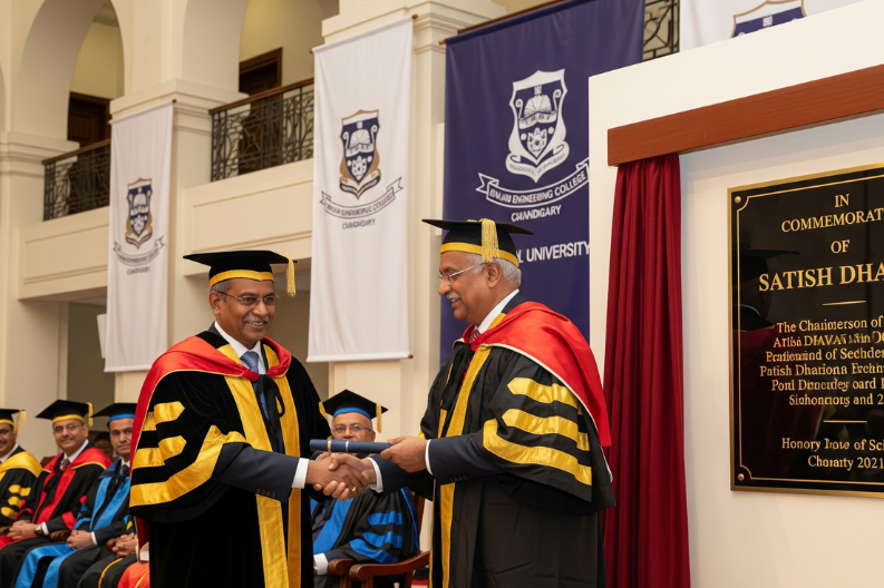 Punjab Engineering College Honors S Somanath for Contributions