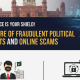 Punjab Police Cautions Citizens About Fraudulent Political Agents