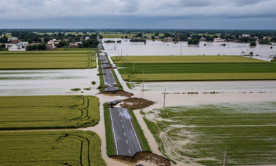 Punjab's Fazilka District Faces Crop and Road Damage from Rains