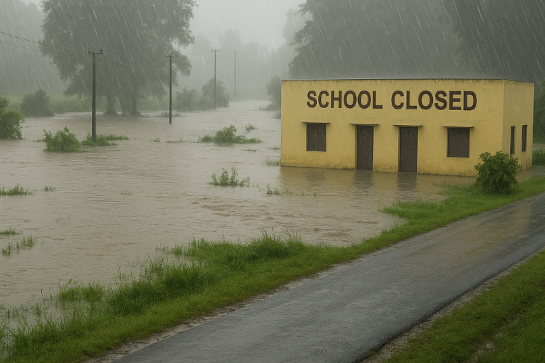 Schools in Punjab Closed Due to Heavy Rain and Flood Warnings