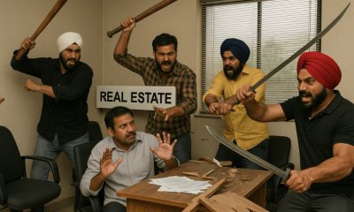 Attack on Realtor Office in Mohali_ 8 Booked for Land Dispute