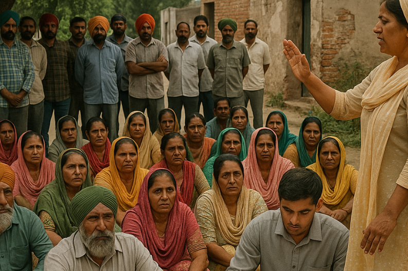 Badi Village Residents Reject Sale of Common Land Near Airport