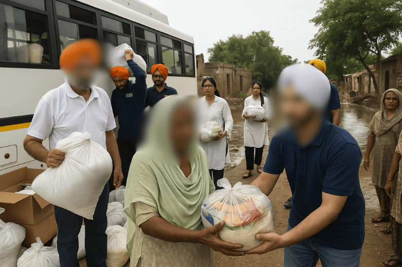 CGC University Supports Flood-Affected Families in Punjab