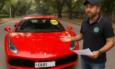 Chandigarh Man Highlight Problems with E20 Fuel & High-End Car