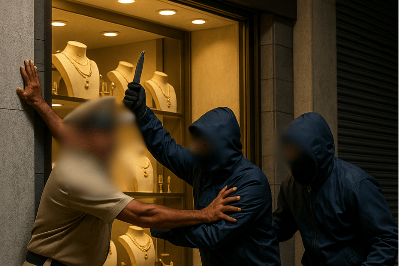 Chandigarh_ Quick Action Foils Jewellery Store Heist, Two Arrested