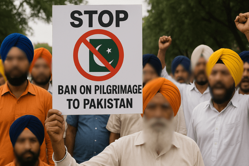 Controversy Over Sikh Pilgrimage Ban to Pakistan for Gurpurab-min