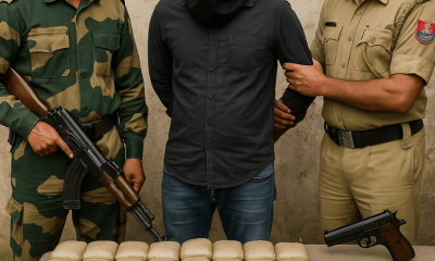 Drug Smuggler Caught with Large Heroin Haul in Amritsar