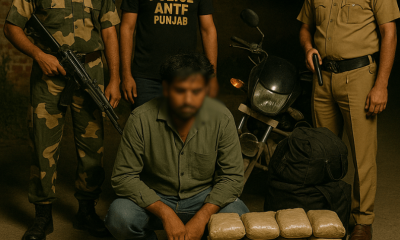 Drug Smuggler Caught with Over 25 Kg of Heroin in Amritsar