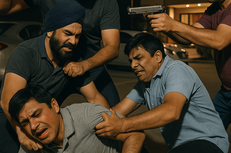 Fighting Over Parking in Zirakpur Ends in Shooting