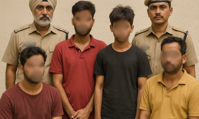 Four Arrested in Arms Case: Major Crackdown in Chandigarh