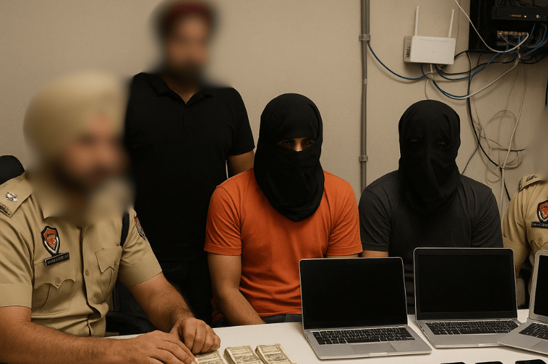 Kapurthala Police Crack Down on Cybercrime_ 39 Arrests