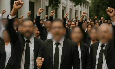 Lawyers in Jalandhar Protest for Safety Against Threat to Advocate