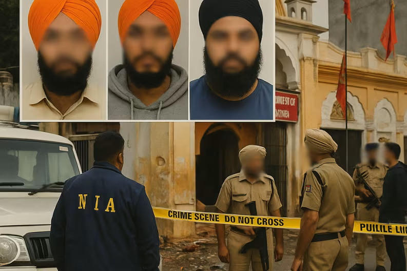 NIA Charges Three in Amritsar Temple Attack Linked to Khalistani (1)