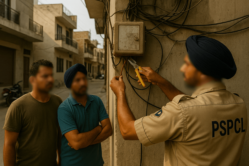 PSPCL Cut Power to 300 Defaulters in Kharar as Bills Reach ₹2 Cr